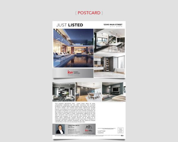 KW Residential Agents Postcard