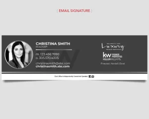 KW Luxury Agents Email Signature